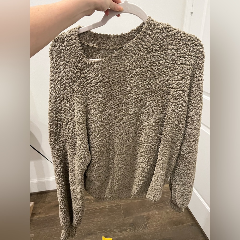 Olive green sweater